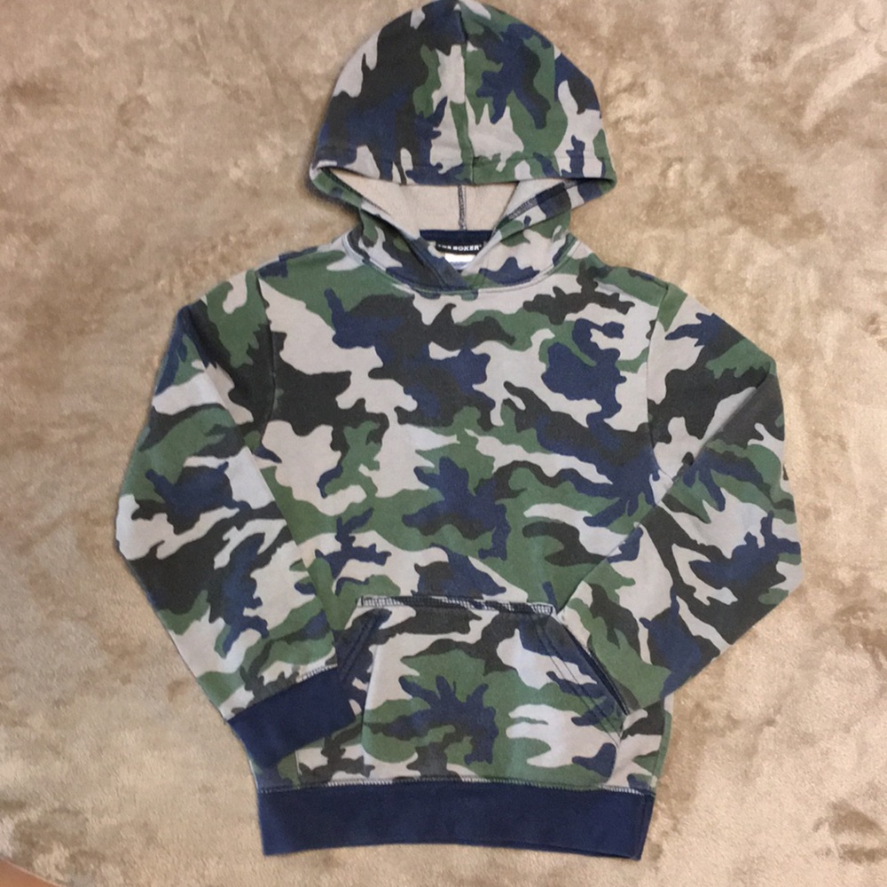 Camo Hoodie 80%Cotton 20% Polyester